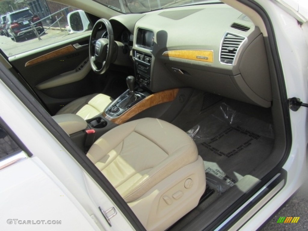2009 Q5 3.2 Prestige quattro - Ibis White / Cardamom Beige photo #21