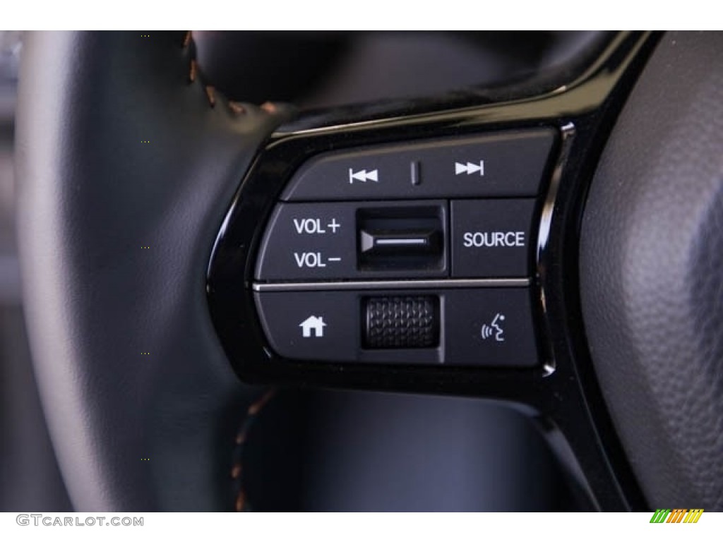 2024 Honda HR-V Sport Black Steering Wheel Photo #146250403