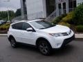 2015 Super White Toyota RAV4 XLE AWD  photo #1