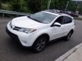 2015 Super White Toyota RAV4 XLE AWD  photo #11