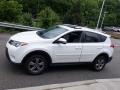 2015 Super White Toyota RAV4 XLE AWD  photo #12