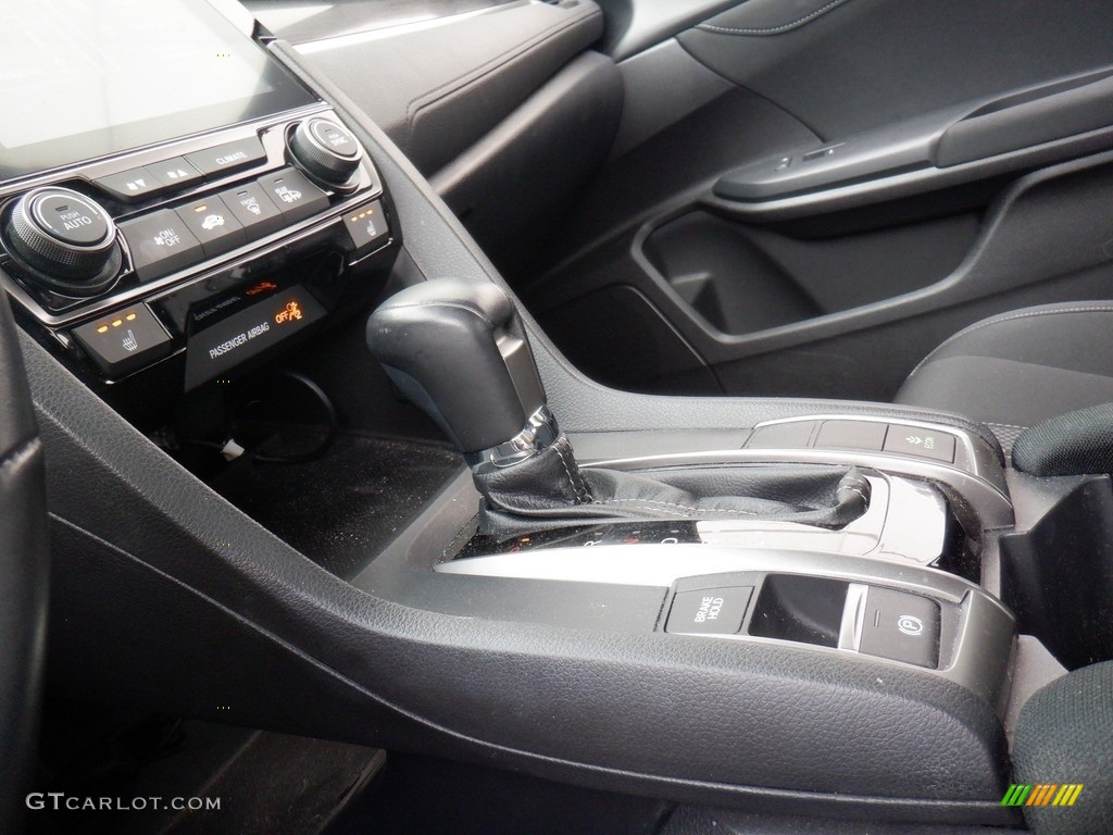 2021 Civic EX Hatchback - Polished Metal Metallic / Black photo #22