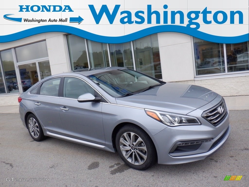 2016 Sonata Sport - Symphony Silver / Gray photo #2