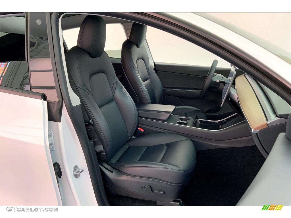2020 Model Y Long Range - Pearl White Multi-Coat / Black photo #6