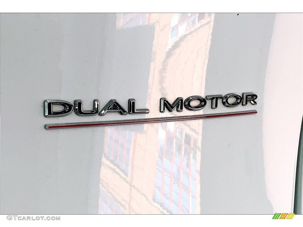 2020 Model Y Long Range - Pearl White Multi-Coat / Black photo #7