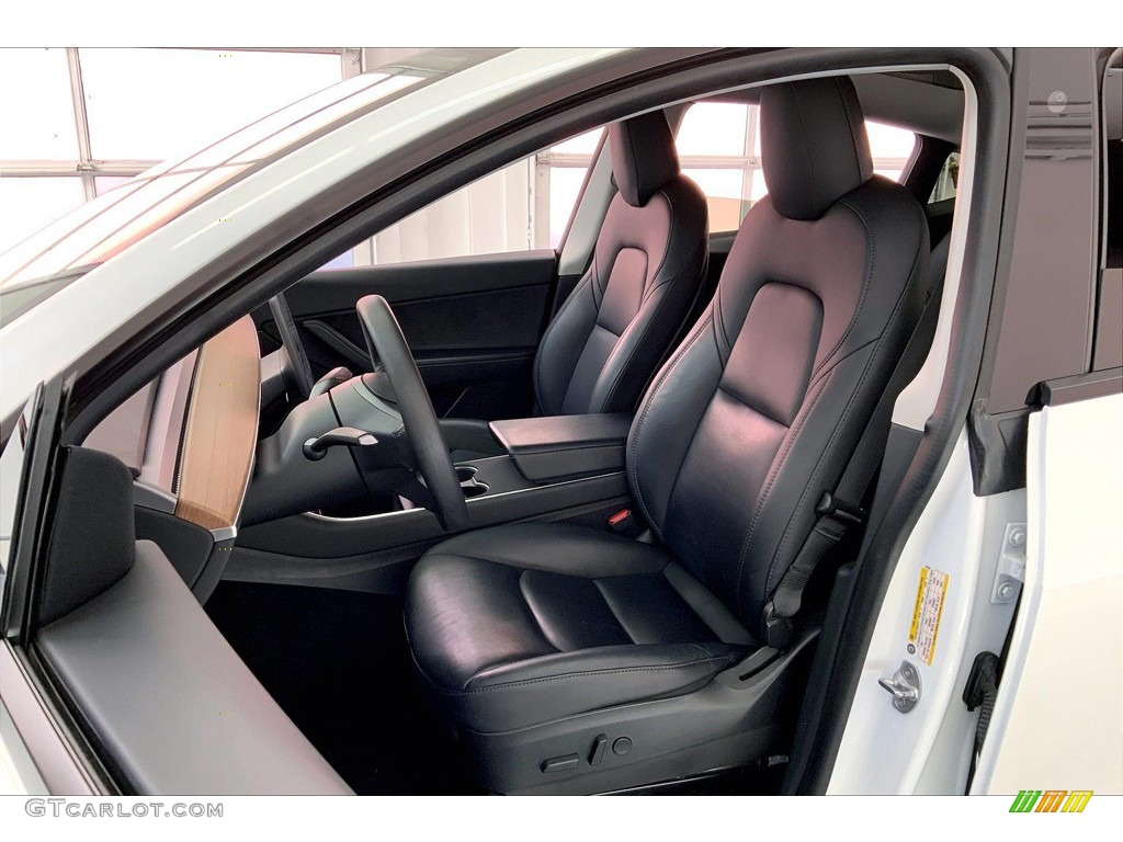 2020 Tesla Model Y Long Range Front Seat Photos