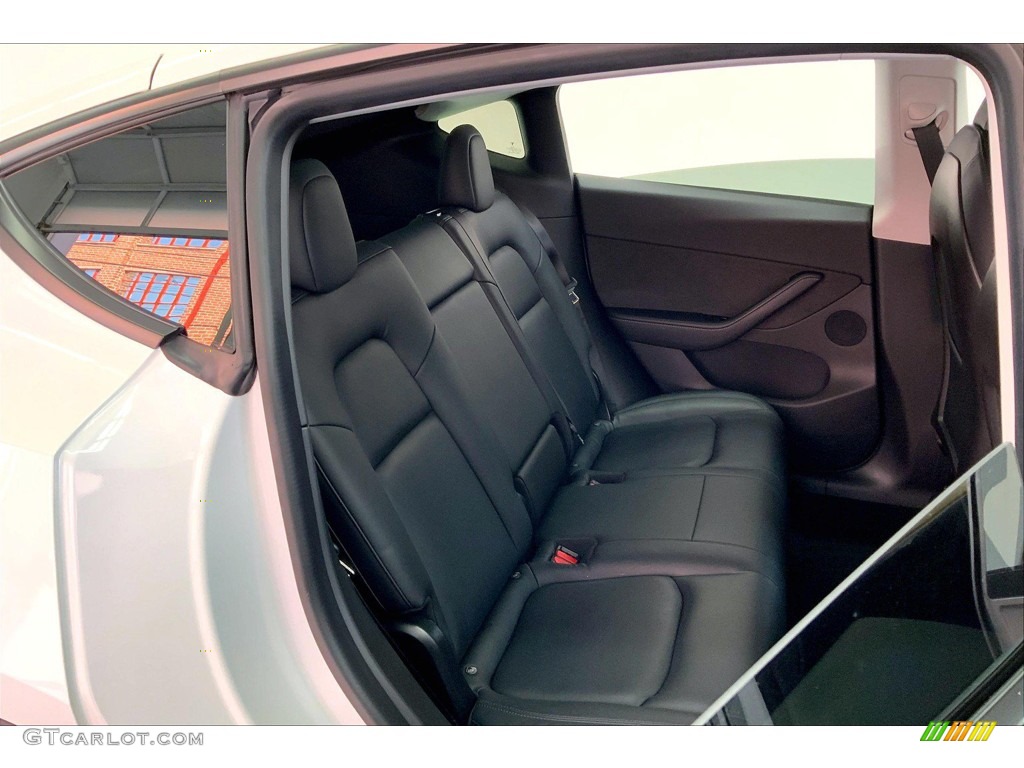 2020 Model Y Long Range - Pearl White Multi-Coat / Black photo #19