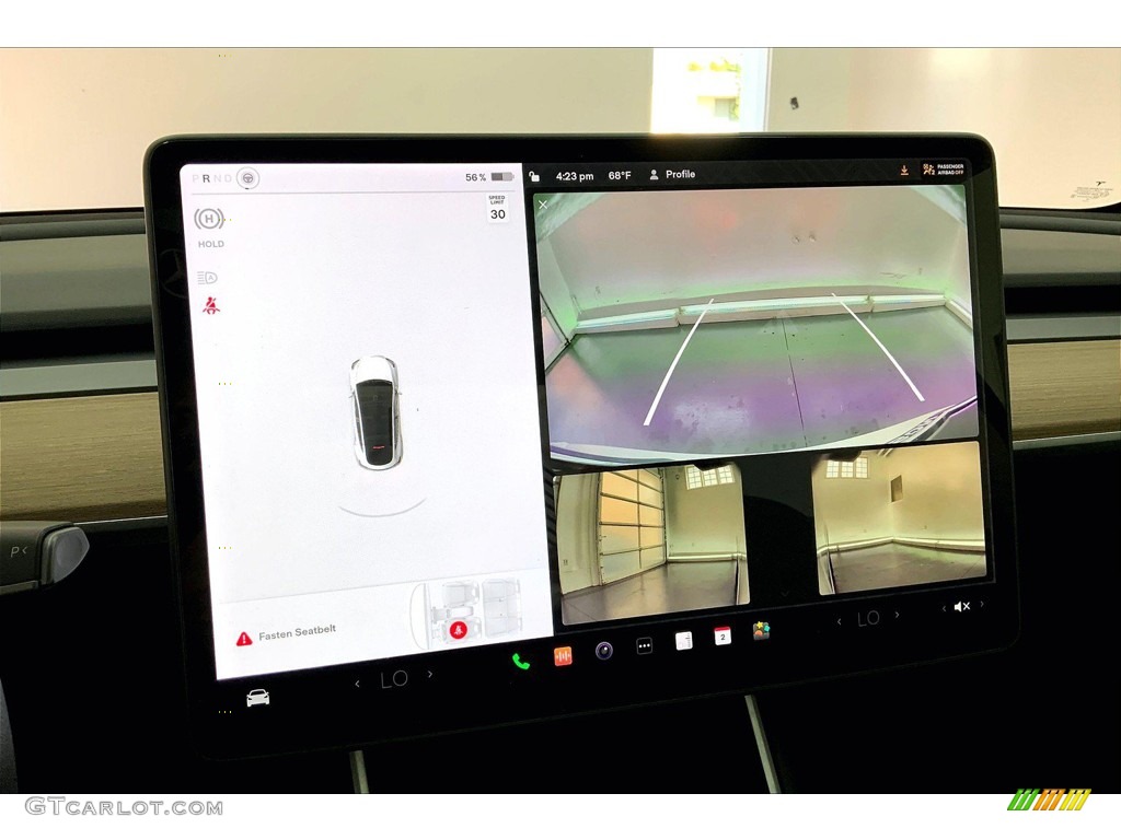 2020 Model Y Long Range - Pearl White Multi-Coat / Black photo #24