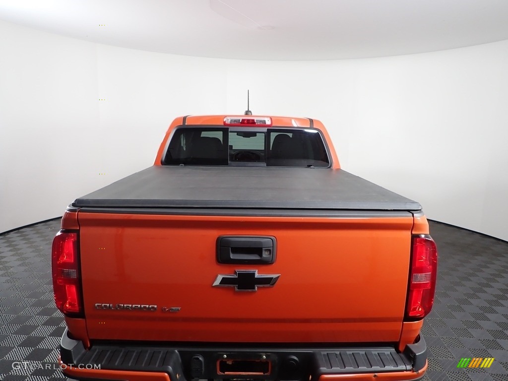 2019 Colorado Z71 Crew Cab 4x4 - Crush (Orange) / Jet Black photo #10