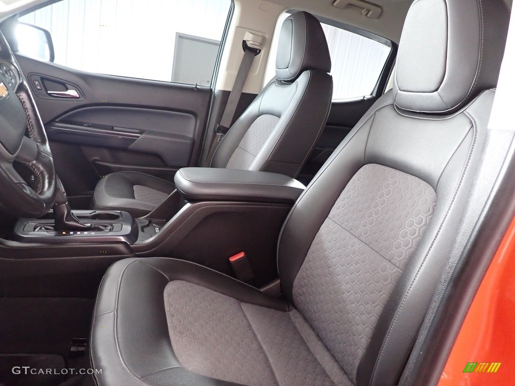 2019 Colorado Z71 Crew Cab 4x4 - Crush (Orange) / Jet Black photo #16