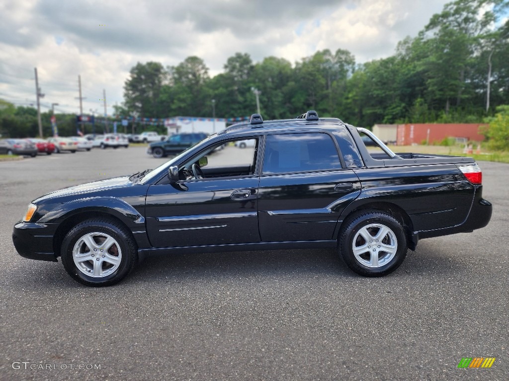 Obsidian Black Pearl 2006 Subaru Baja Sport Exterior Photo #146252751