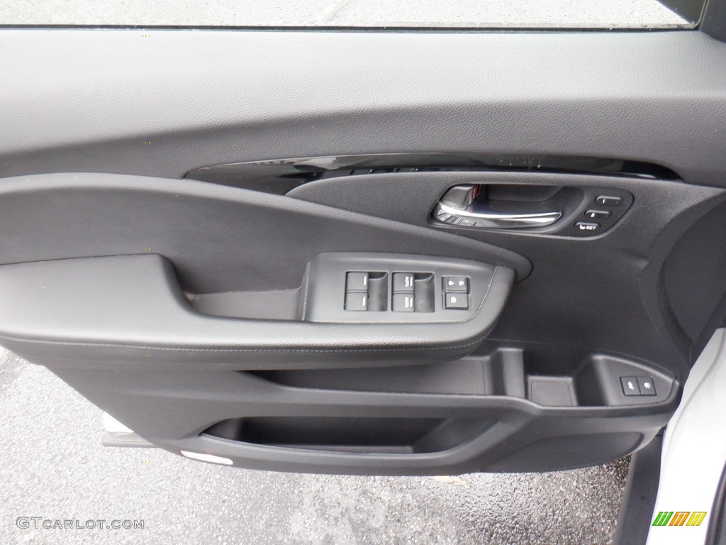 2020 Honda Passport Elite AWD Black Door Panel Photo #146252766