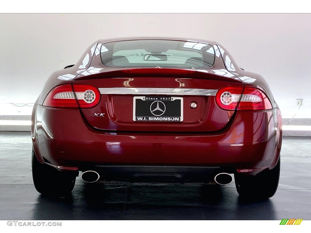 2010 XK XK Coupe - Claret Red Metallic / Caramel photo #3