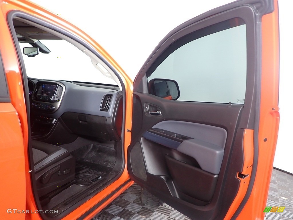 2019 Colorado Z71 Crew Cab 4x4 - Crush (Orange) / Jet Black photo #28