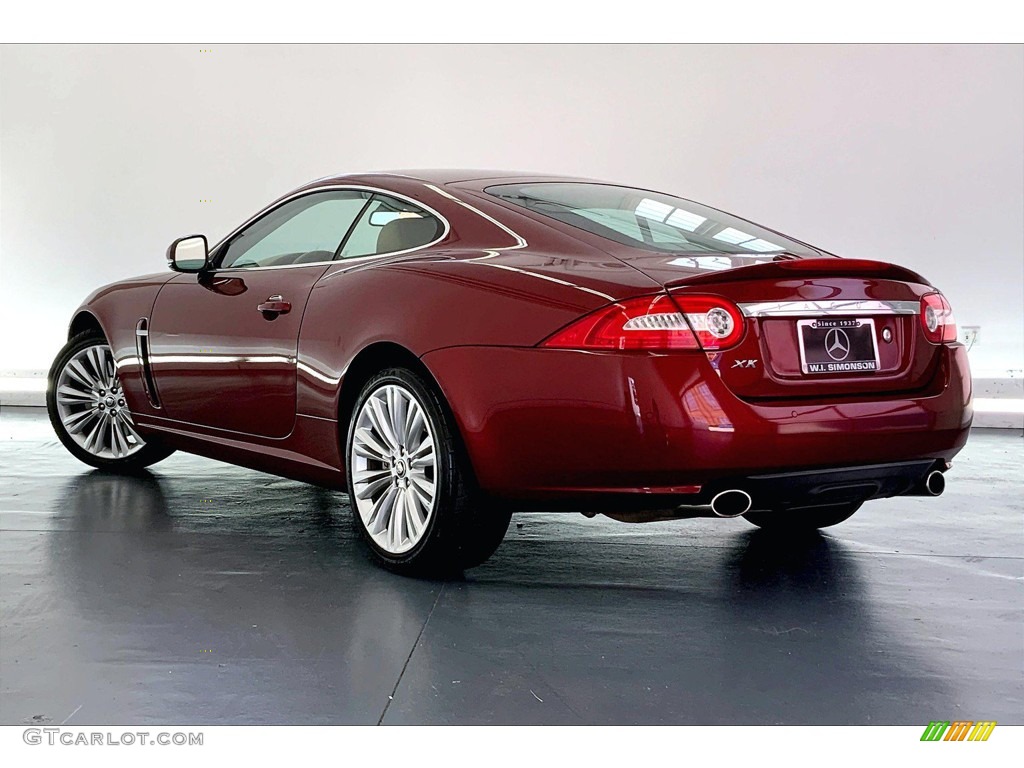 2010 XK XK Coupe - Claret Red Metallic / Caramel photo #9