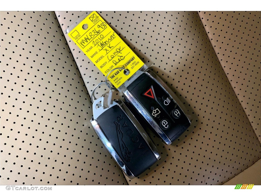 2010 Jaguar XK XK Coupe Keys Photo #146252982
