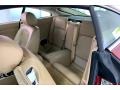 2010 Jaguar XK Caramel Interior Rear Seat Photo