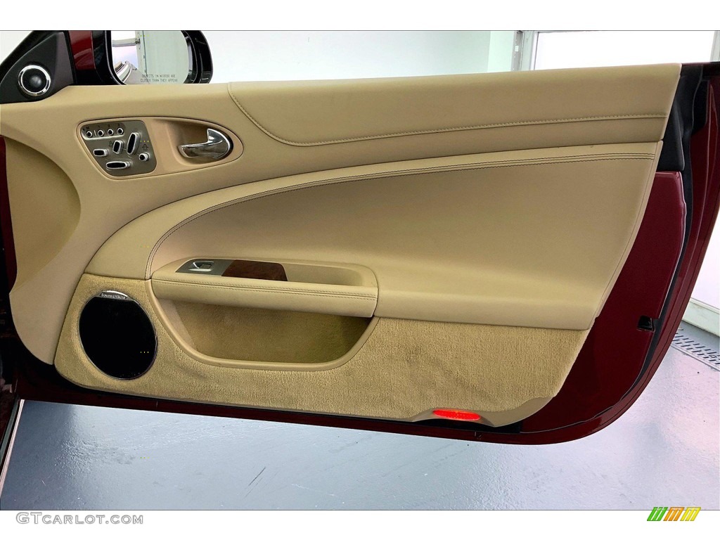 2010 Jaguar XK XK Coupe Caramel Door Panel Photo #146253330