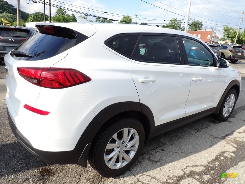 2020 Tucson SE AWD - Winter White / Gray photo #6