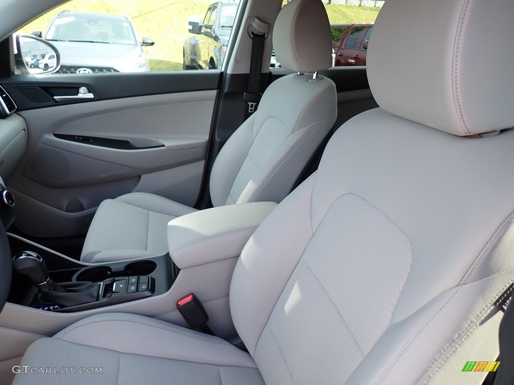 2020 Tucson SE AWD - Winter White / Gray photo #11