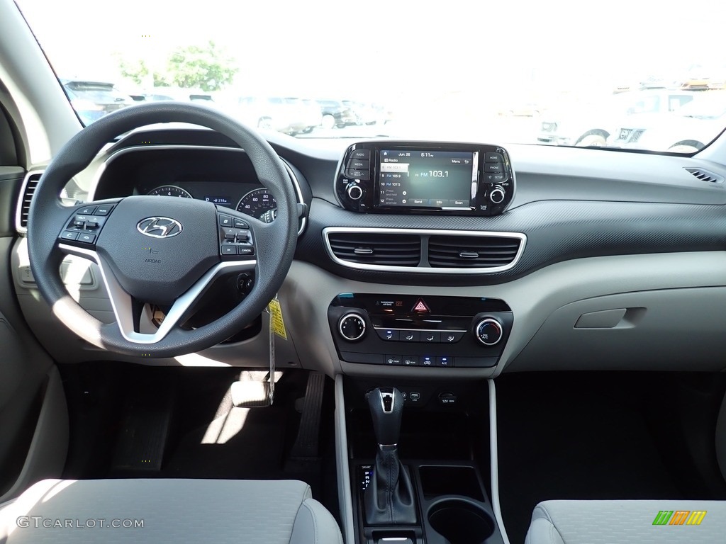 2020 Tucson SE AWD - Winter White / Gray photo #13