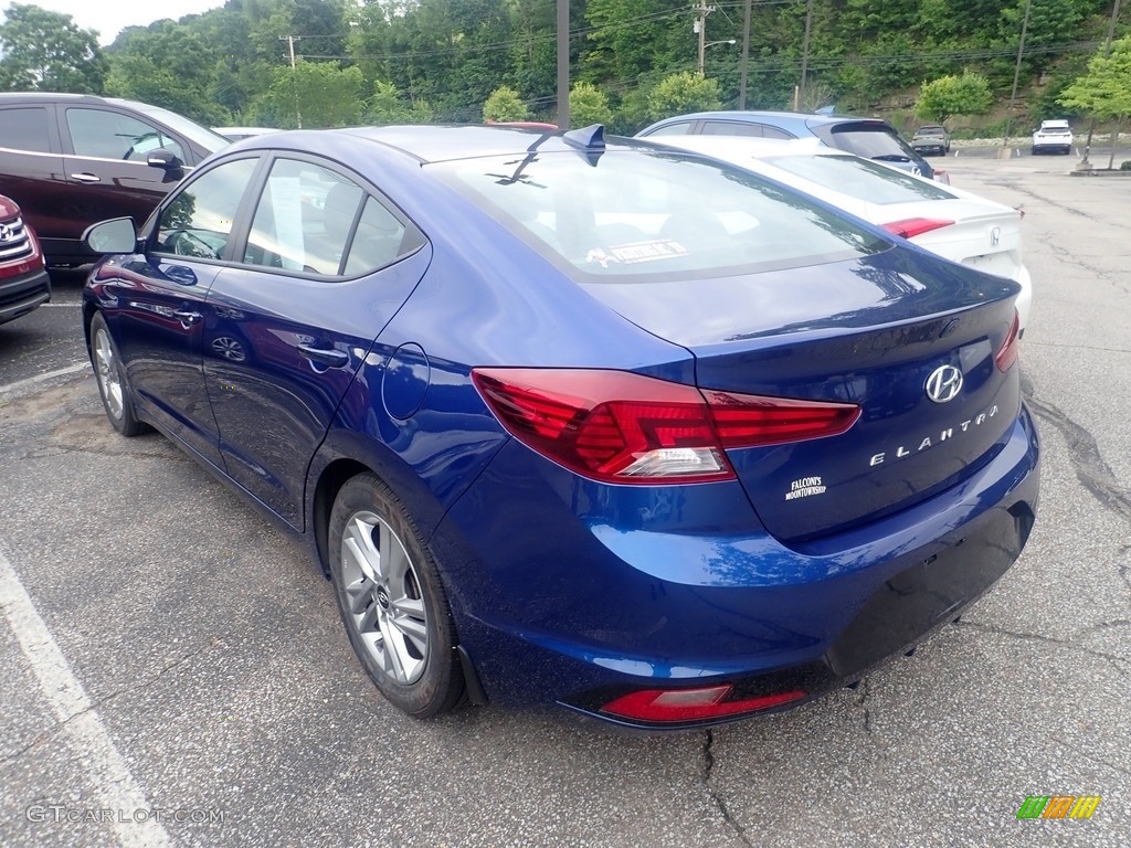 2020 Elantra SEL - Lakeside Blue / Gray photo #2