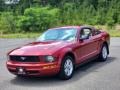 2008 Dark Candy Apple Red Ford Mustang V6 Premium Coupe  photo #1