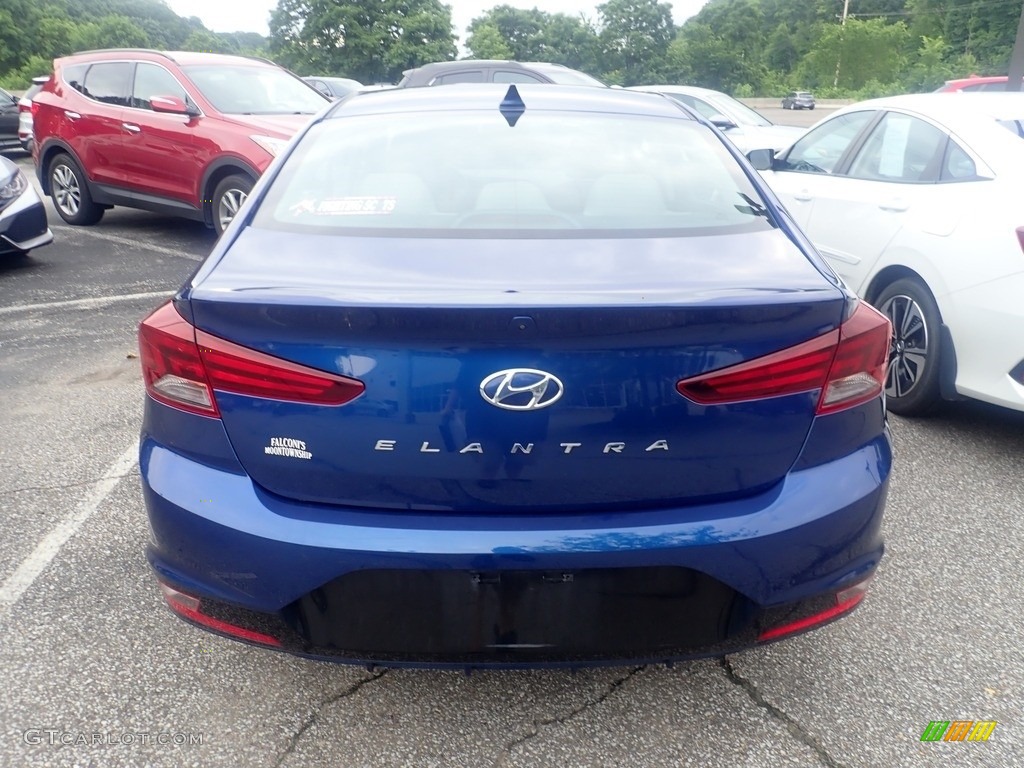 2020 Elantra SEL - Lakeside Blue / Gray photo #3