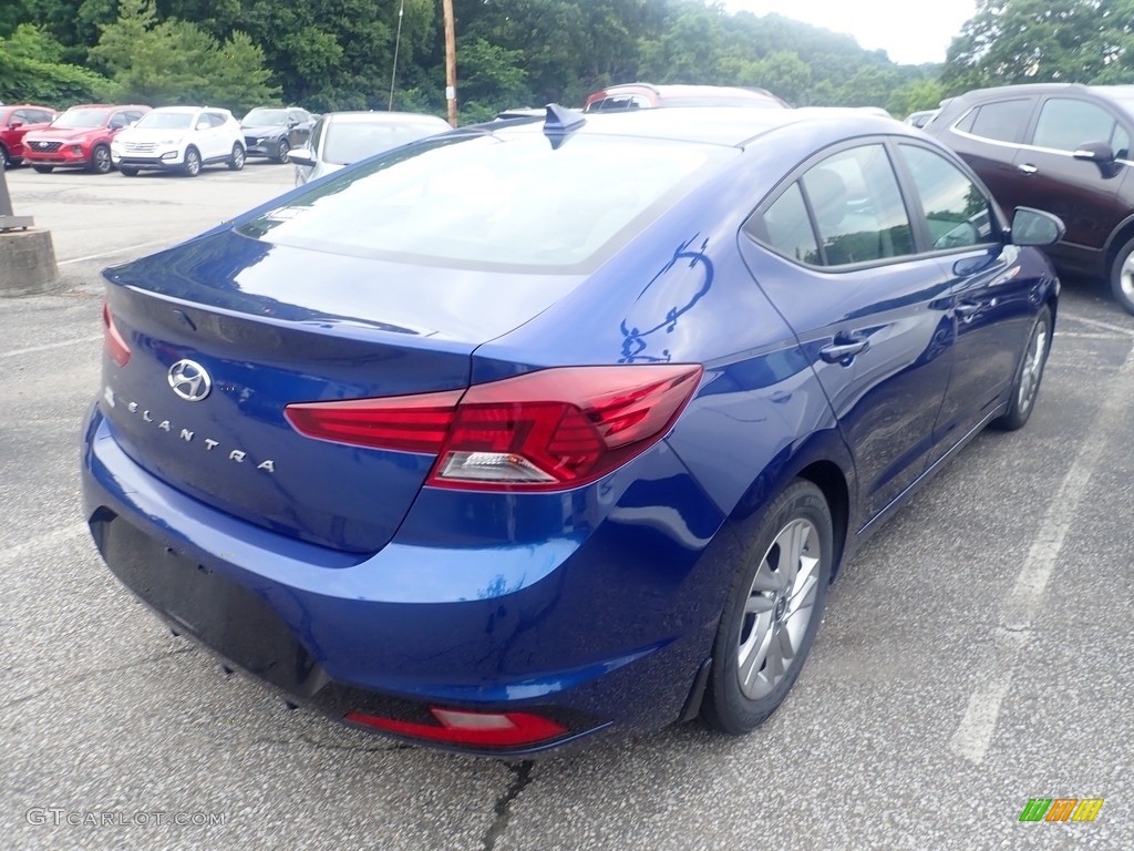 2020 Elantra SEL - Lakeside Blue / Gray photo #4
