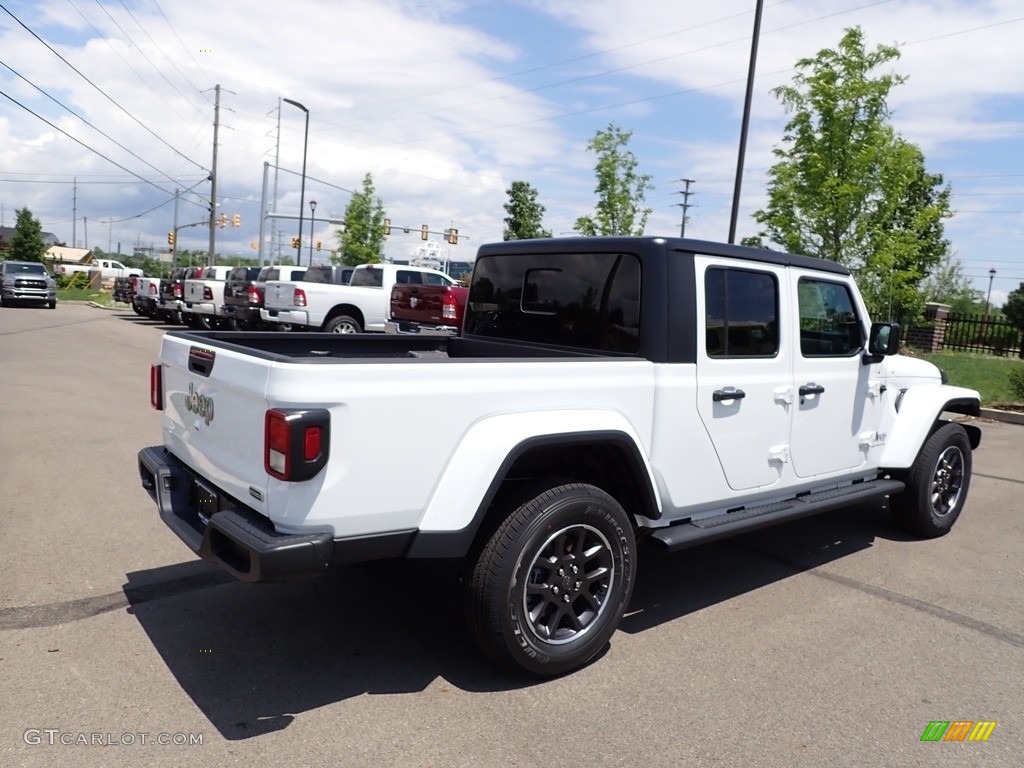 2023 Gladiator Overland 4x4 - Bright White / Black photo #5