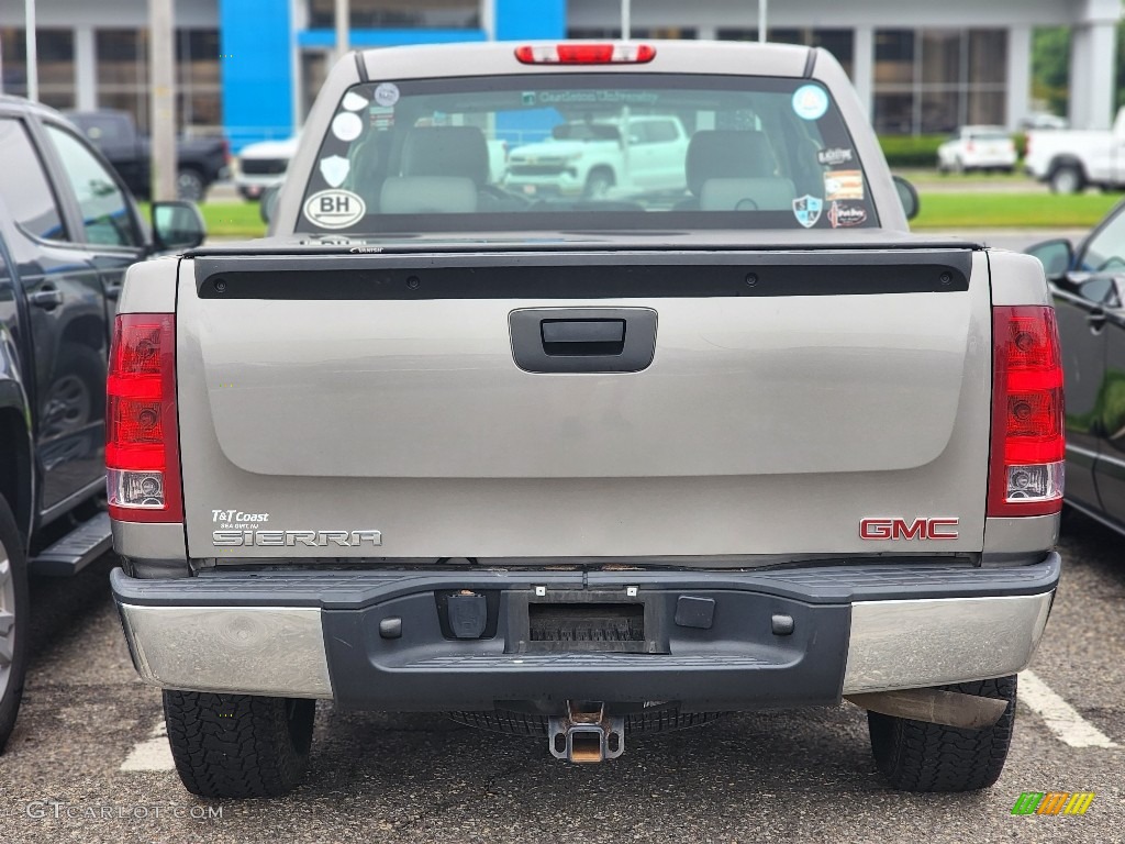2013 Sierra 1500 Regular Cab 4x4 - Steel Gray Metallic / Dark Titanium photo #4