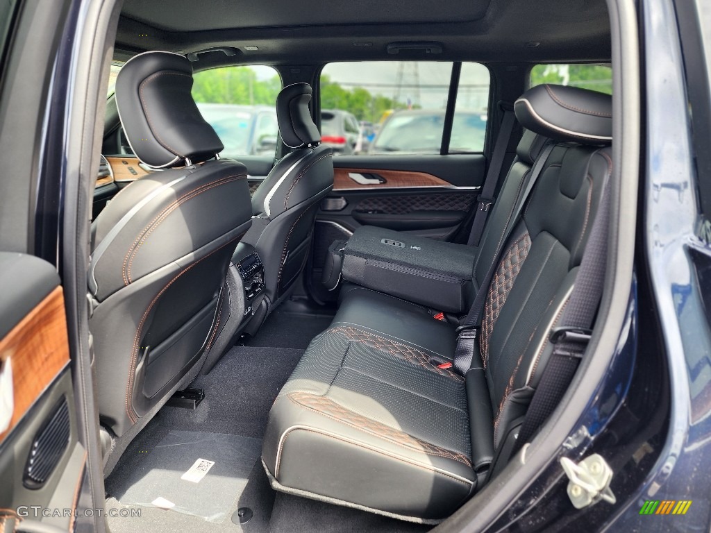 2023 Jeep Grand Cherokee Summit Reserve 4XE Rear Seat Photos