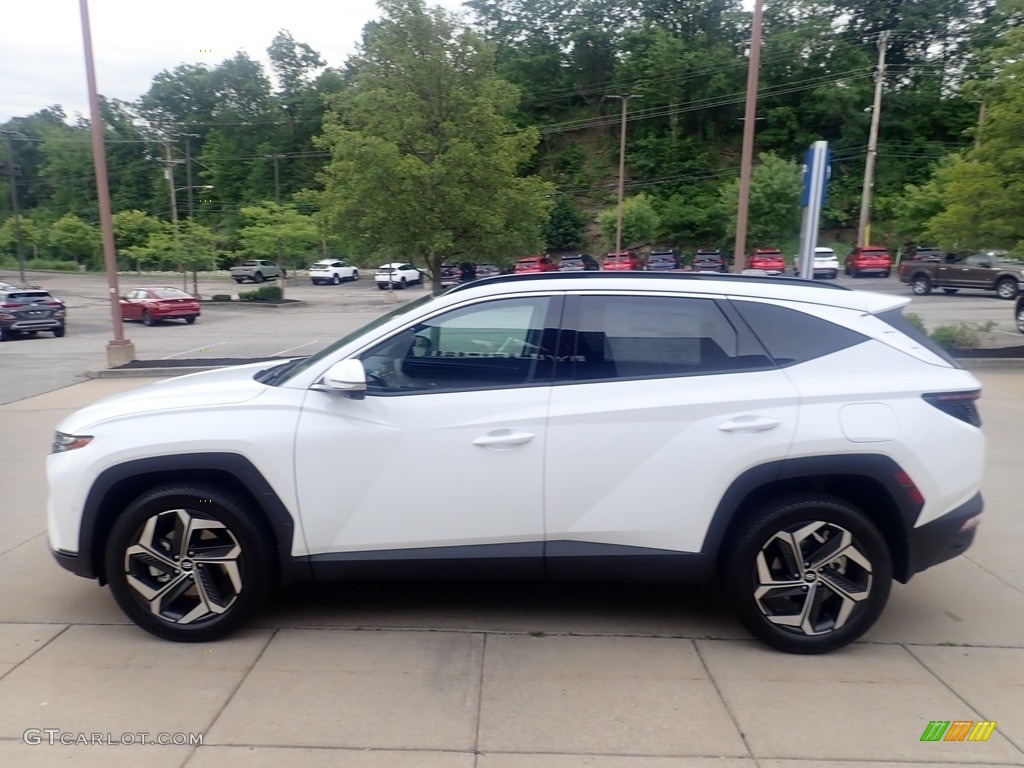 2023 Tucson Limited AWD - Serenity White / Black photo #6