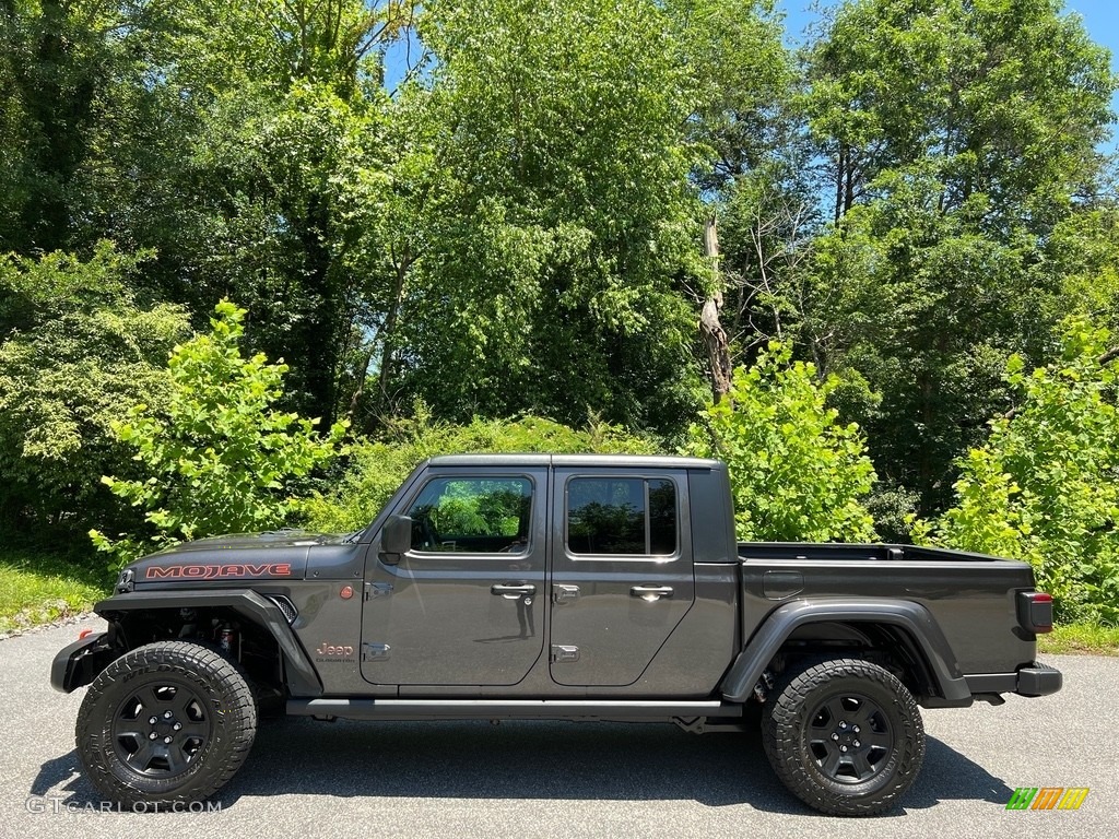 2021 Gladiator Mojave 4x4 - Granite Crystal Metallic / Black photo #1