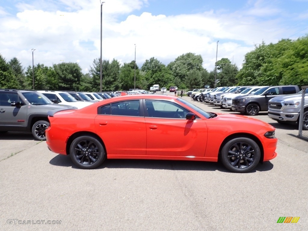 Go Mango 2023 Dodge Charger SXT AWD Blacktop Exterior Photo #146255514