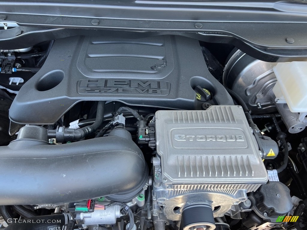 2023 Ram 1500 Laramie Crew Cab 4x4 5.7 Liter HEMI OHV 16-Valve VVT MDS V8 Engine Photo #146256027