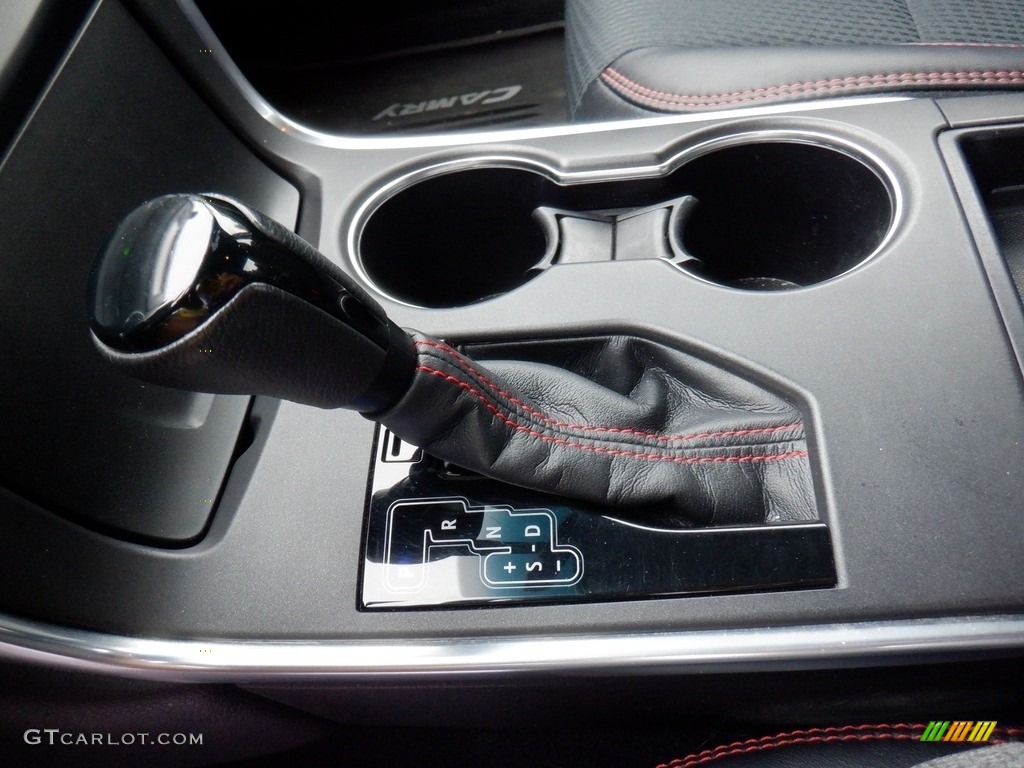2017 Camry SE - Midnight Black Metallic / Black photo #22