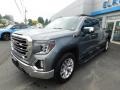 Satin Steel Metallic - Sierra 1500 Limited SLT Crew Cab 4WD Photo No. 3