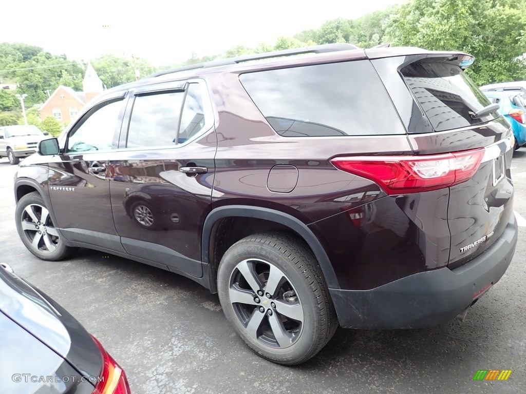2020 Traverse LT AWD - Black Cherry Metallic / Jet Black photo #3