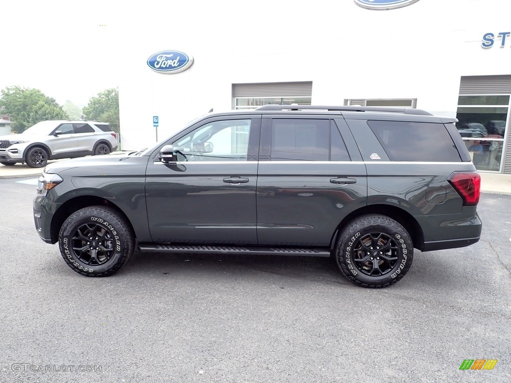 Forged Green Metallic 2022 Ford Expedition Timberline 4x4 Exterior Photo #146257380