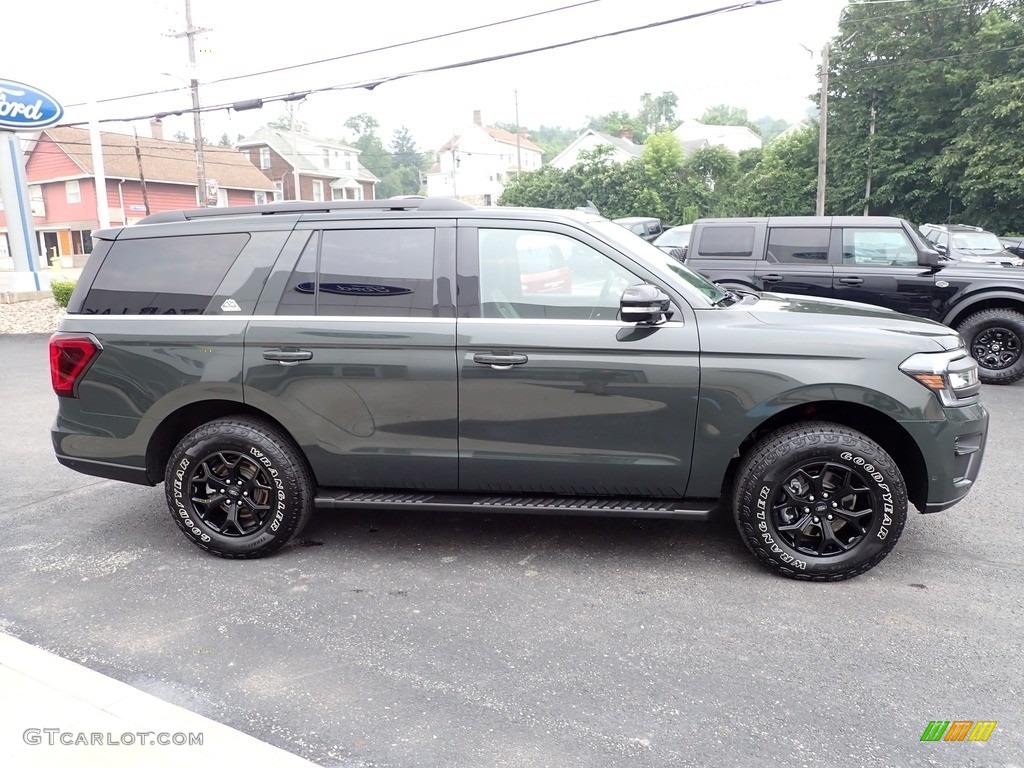 Forged Green Metallic 2022 Ford Expedition Timberline 4x4 Exterior Photo #146257464