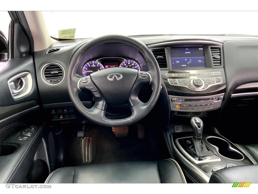 2020 Infiniti QX60 Pure Graphite Dashboard Photo #146257560