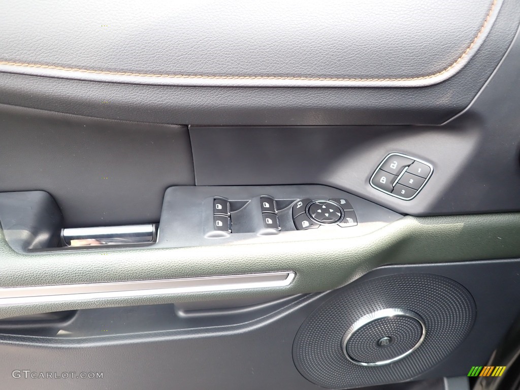 2022 Ford Expedition Timberline 4x4 Deep Cypress Door Panel Photo #146257587