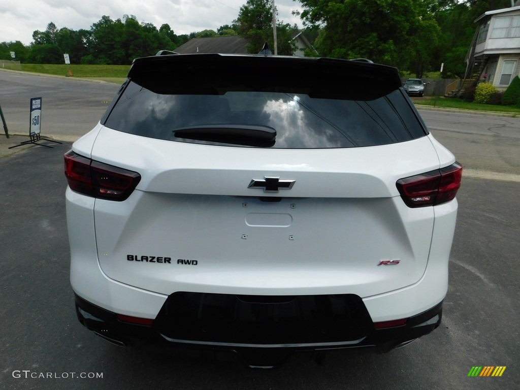 2023 Blazer RS AWD - Iridescent Pearl Tricoat / Jet Black w/Red Accents photo #10