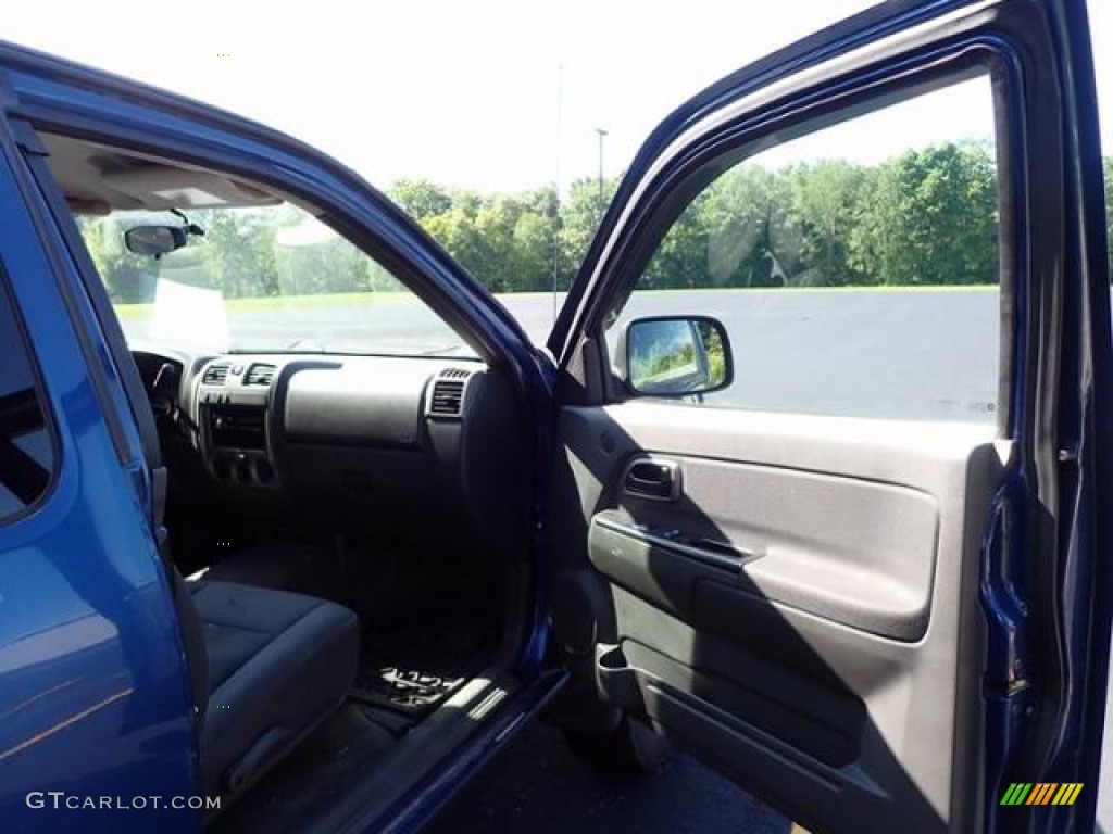 2005 Colorado LS Extended Cab 4x4 - Superior Blue Metallic / Very Dark Pewter photo #14