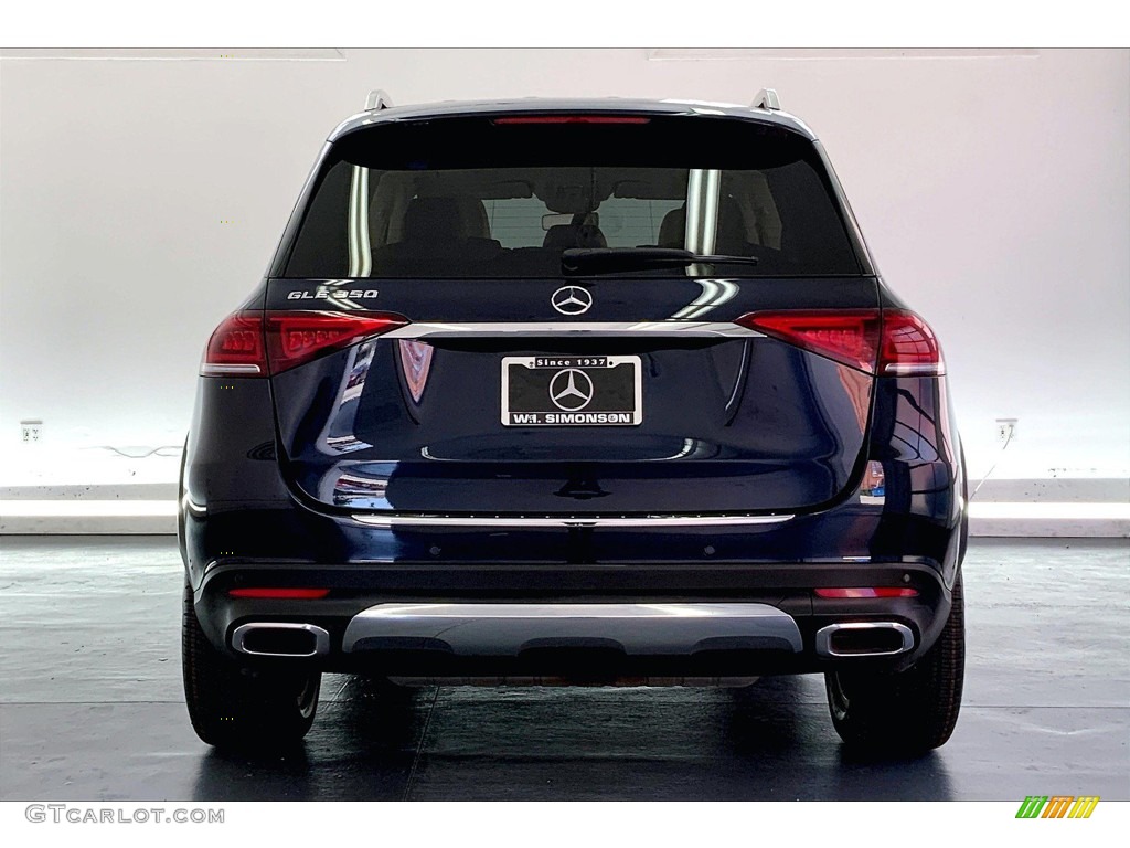 2020 GLE 350 - Lunar Blue Metallic / Macchiato Beige/Magma Grey photo #3