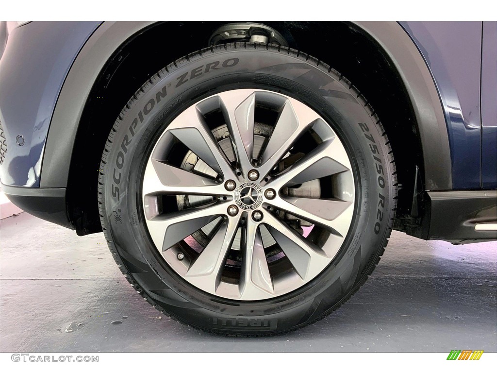 2020 GLE 350 - Lunar Blue Metallic / Macchiato Beige/Magma Grey photo #8