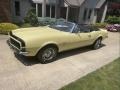 1967 Butternut Yellow Chevrolet Camaro Rally Sport Convertible #146250814