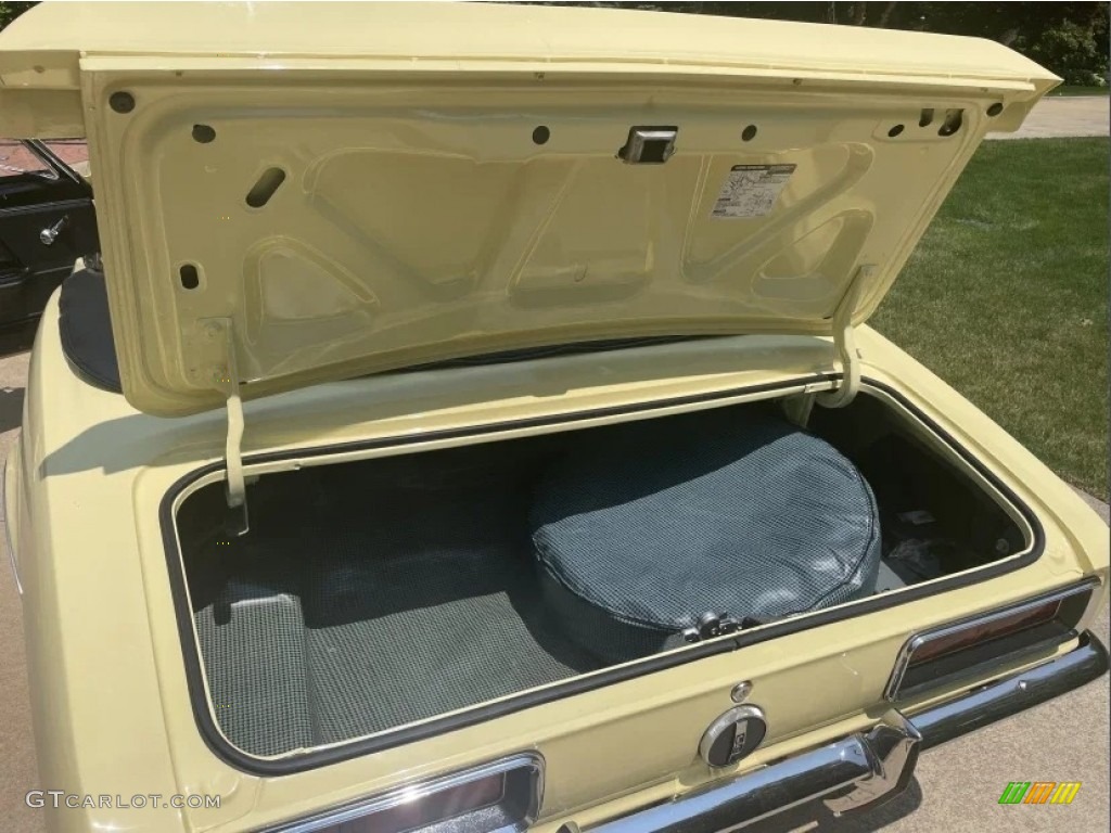1967 Chevrolet Camaro Rally Sport Convertible Trunk Photos