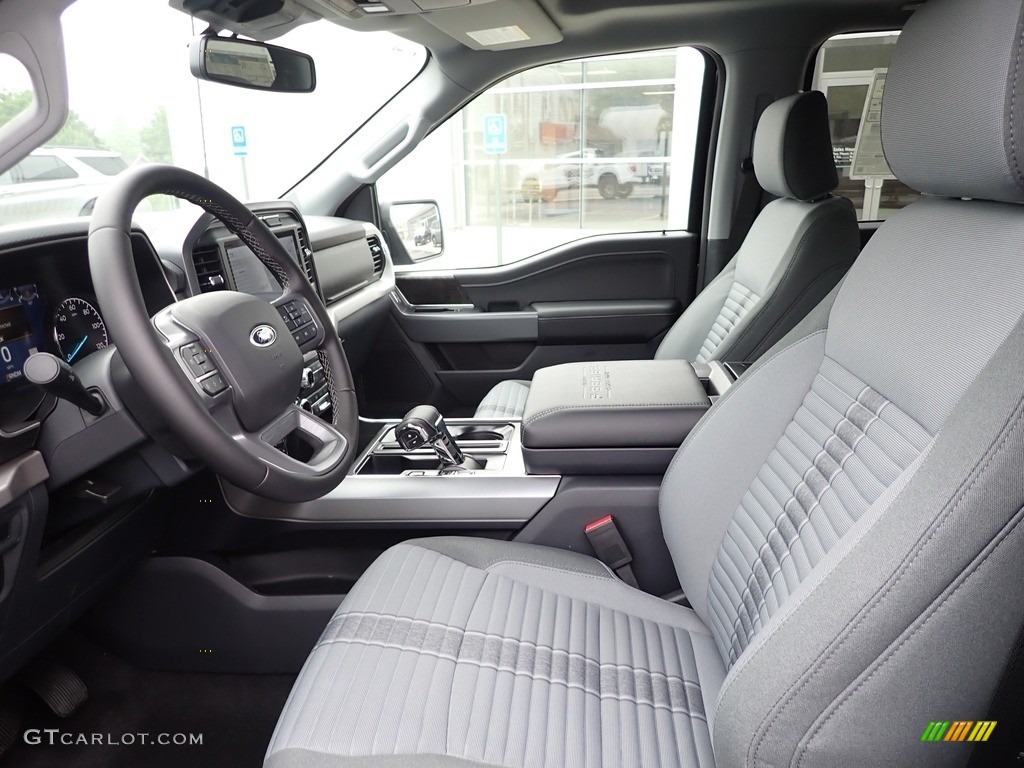 Black Interior 2023 Ford F150 XLT SuperCrew 4x4 Heritage Edition Photo #146258667